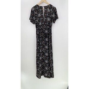 Hurley Women’s Button Up Floral Maxi Dress Size‎ Small